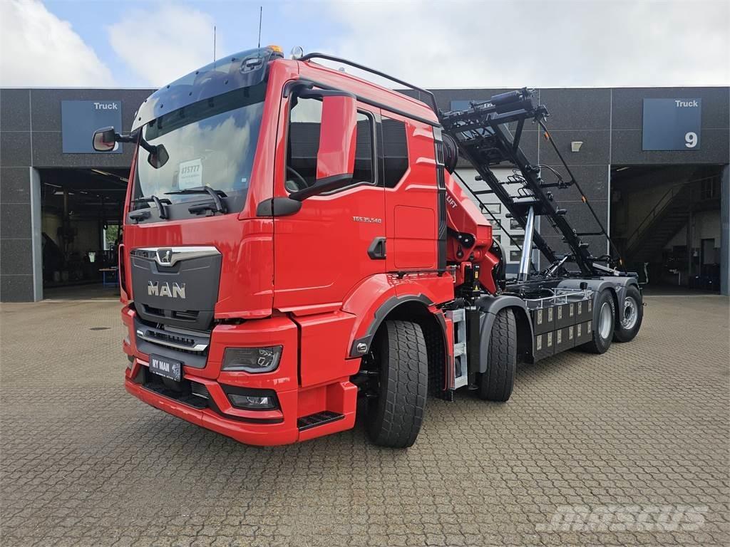 MAN TGS 35.540 8X2H-6 Vaihtolava-autot