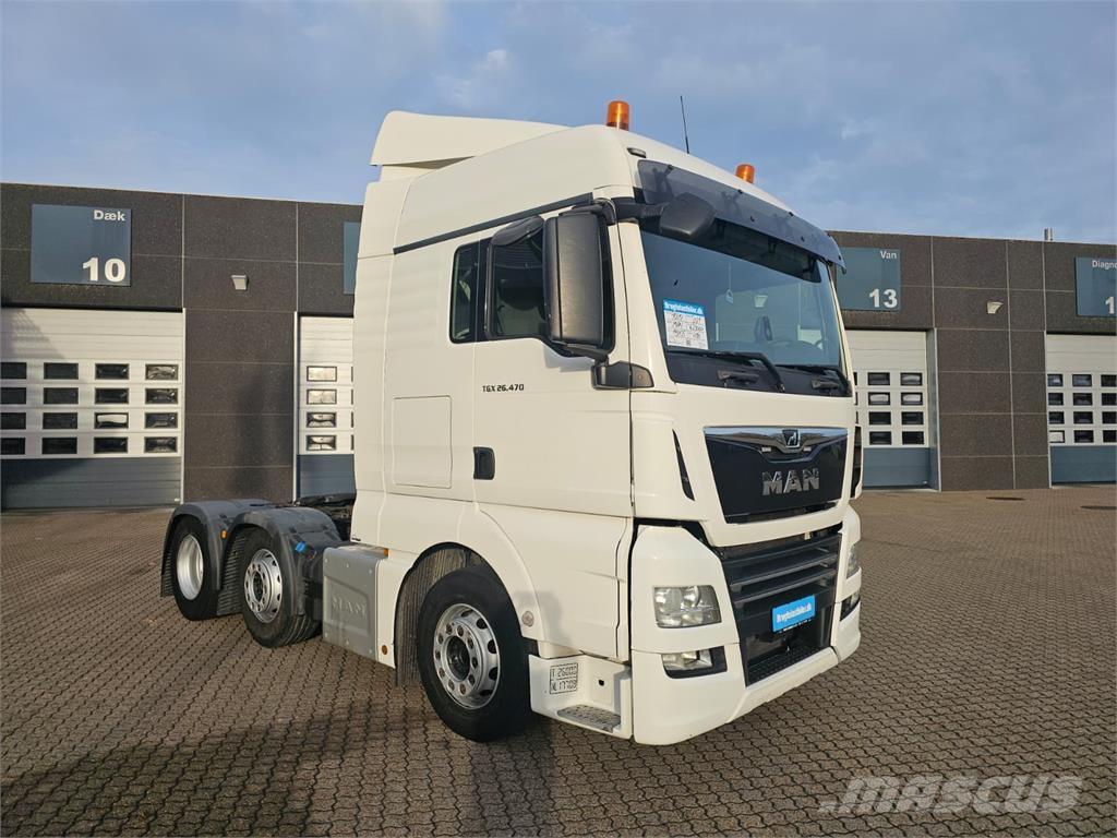 MAN TGX 26.470 Vetopöytäautot