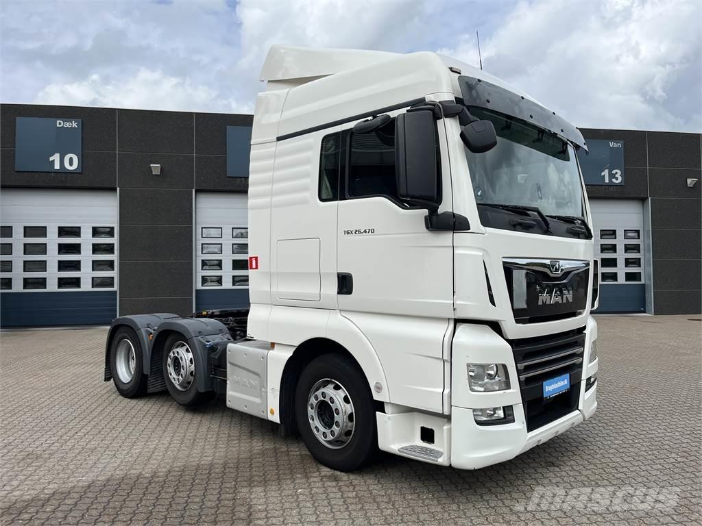 MAN TGX 26.470 6x2-2 Vetopöytäautot