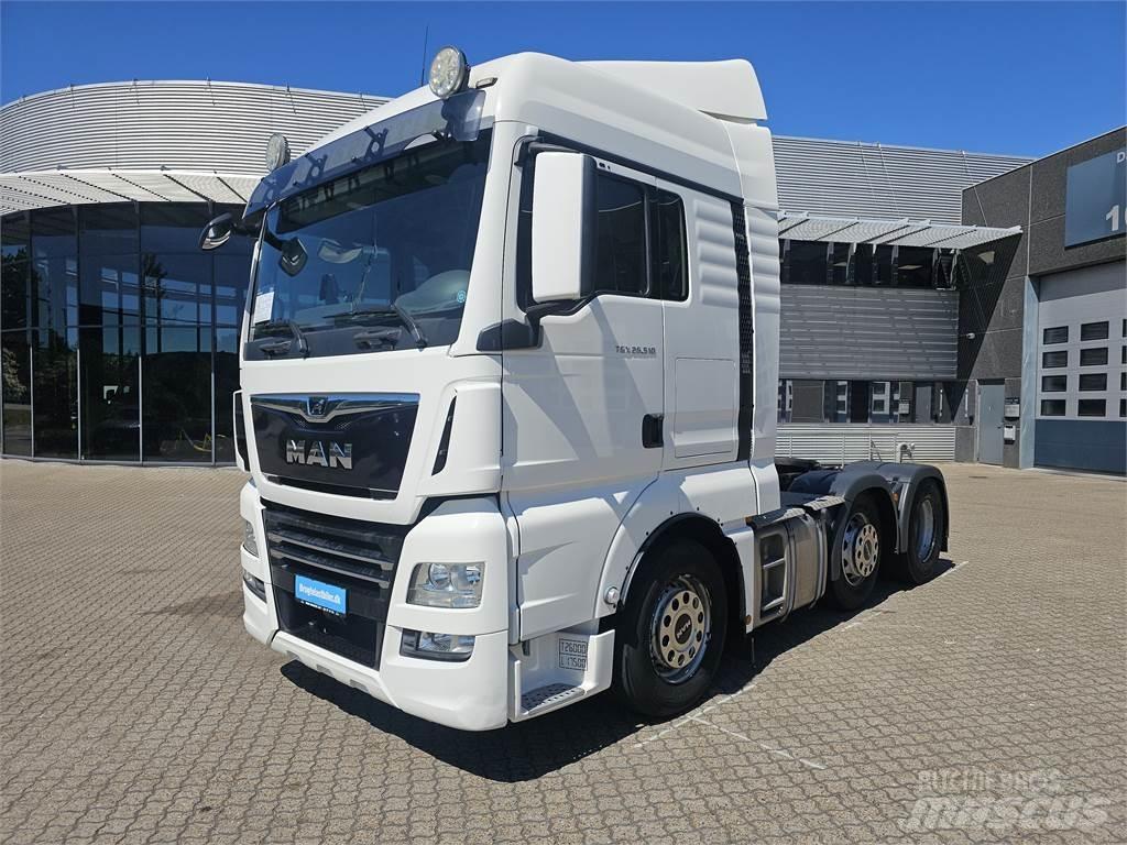 MAN TGX 26.510 Vetopöytäautot