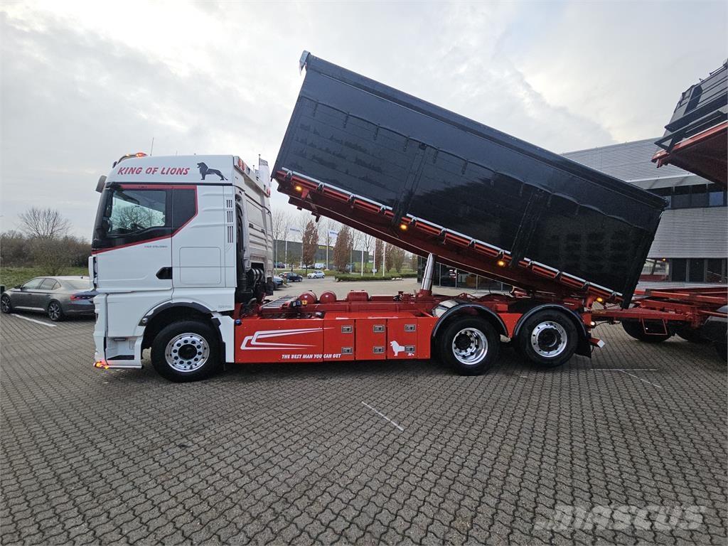MAN TGX 26.580 6X2-4 Sora- ja kippiautot