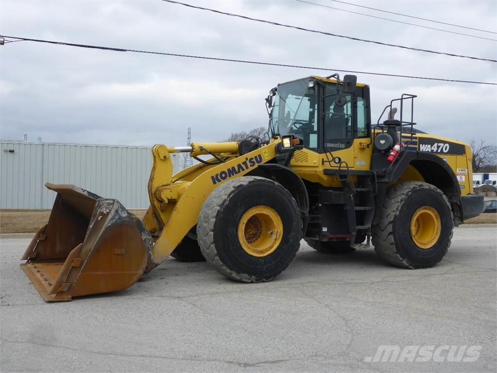 Komatsu WA470-8 Pyöräkuormaajat