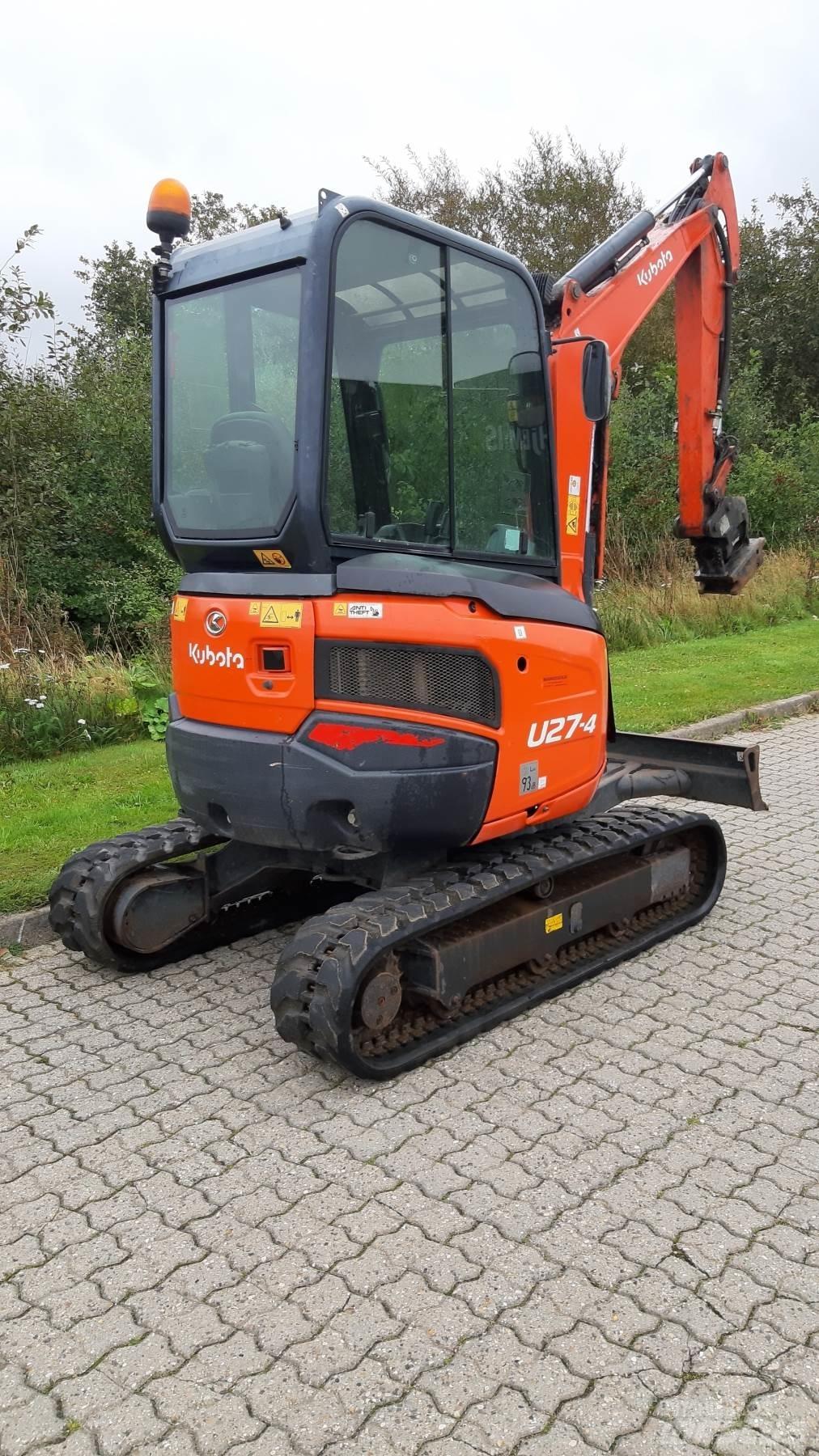 Kubota U27-3 Minikaivukoneet < 7t