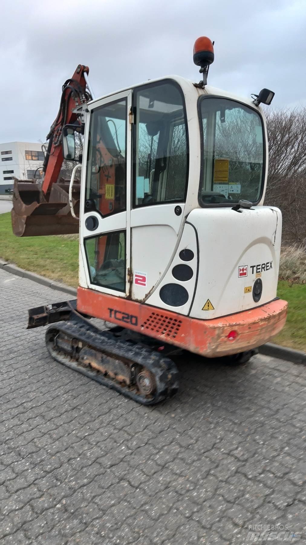 Terex TC20 Minikaivukoneet < 7t