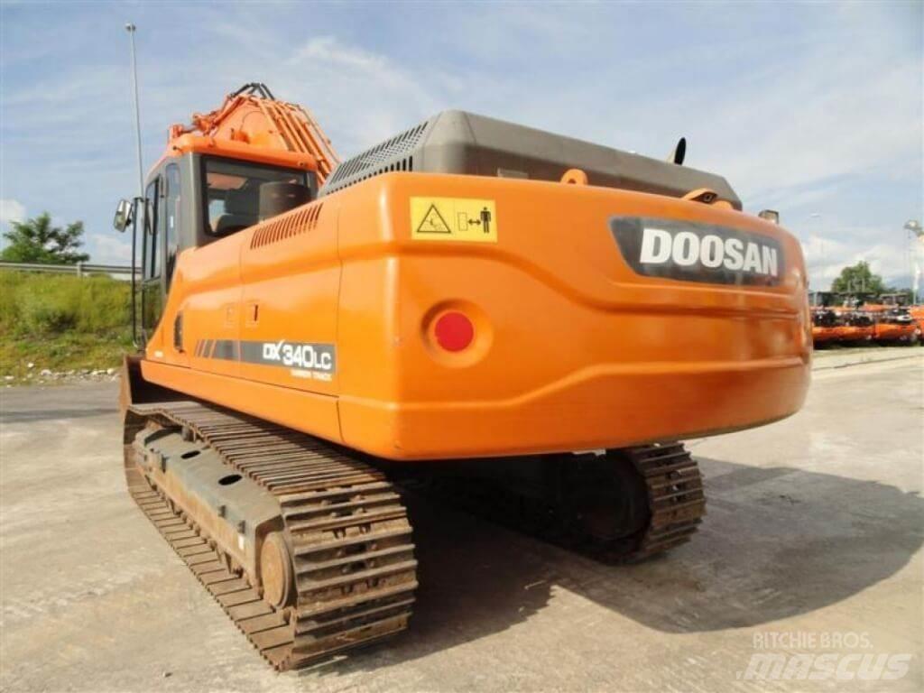 Doosan DX340LC Telakaivukoneet