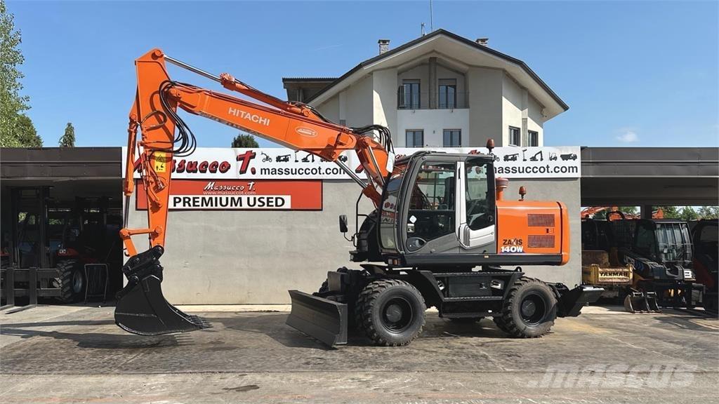 Hitachi ZX140WT-3 Pyöräkaivukoneet