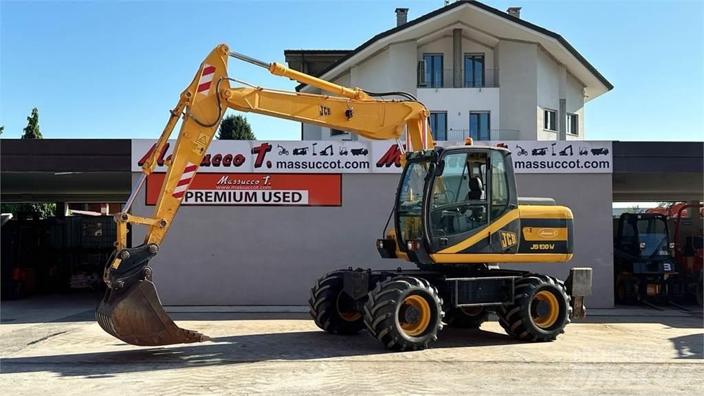 JCB JS130W 4x4 Pyöräkaivukoneet