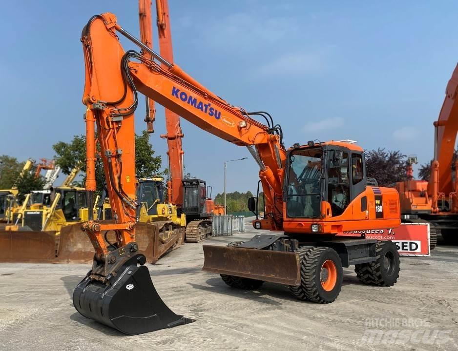 Komatsu PW180-7EO Pyöräkaivukoneet