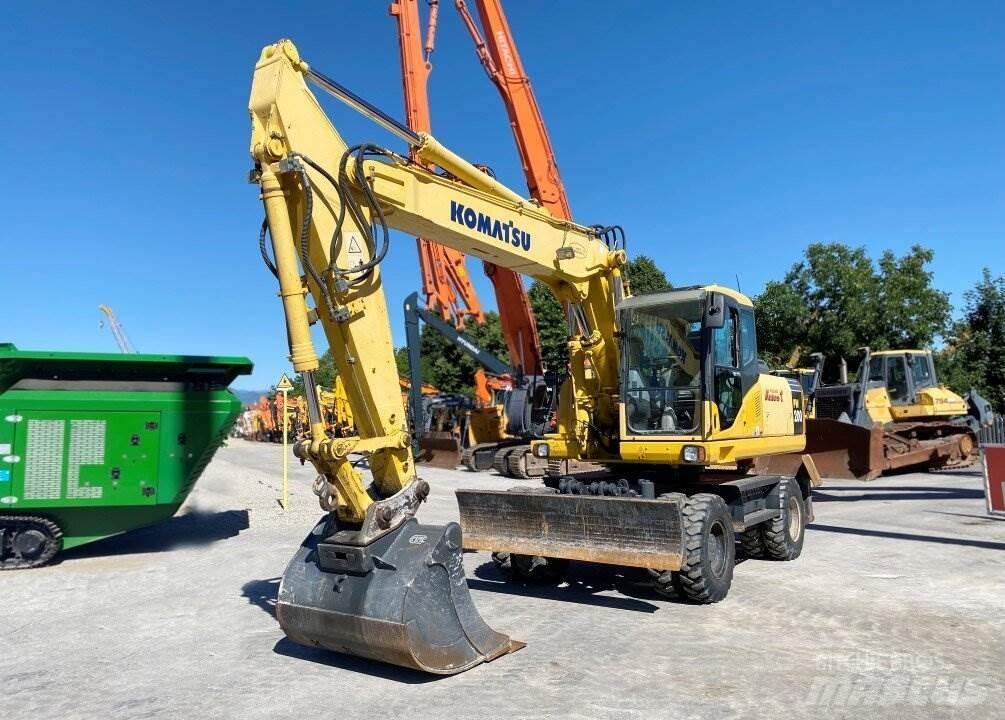 Komatsu PW200 7K Pyöräkaivukoneet