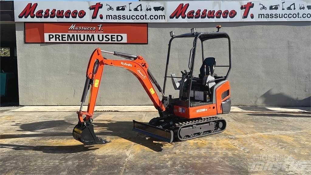 Kubota KX018-4 Minikaivukoneet < 7t