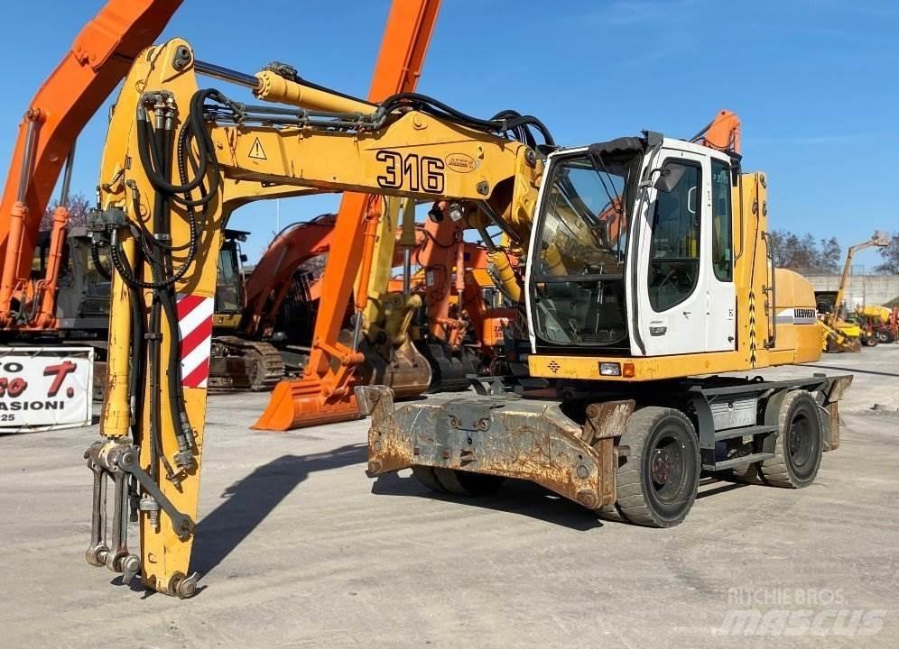 Liebherr A316 Pyöräkaivukoneet