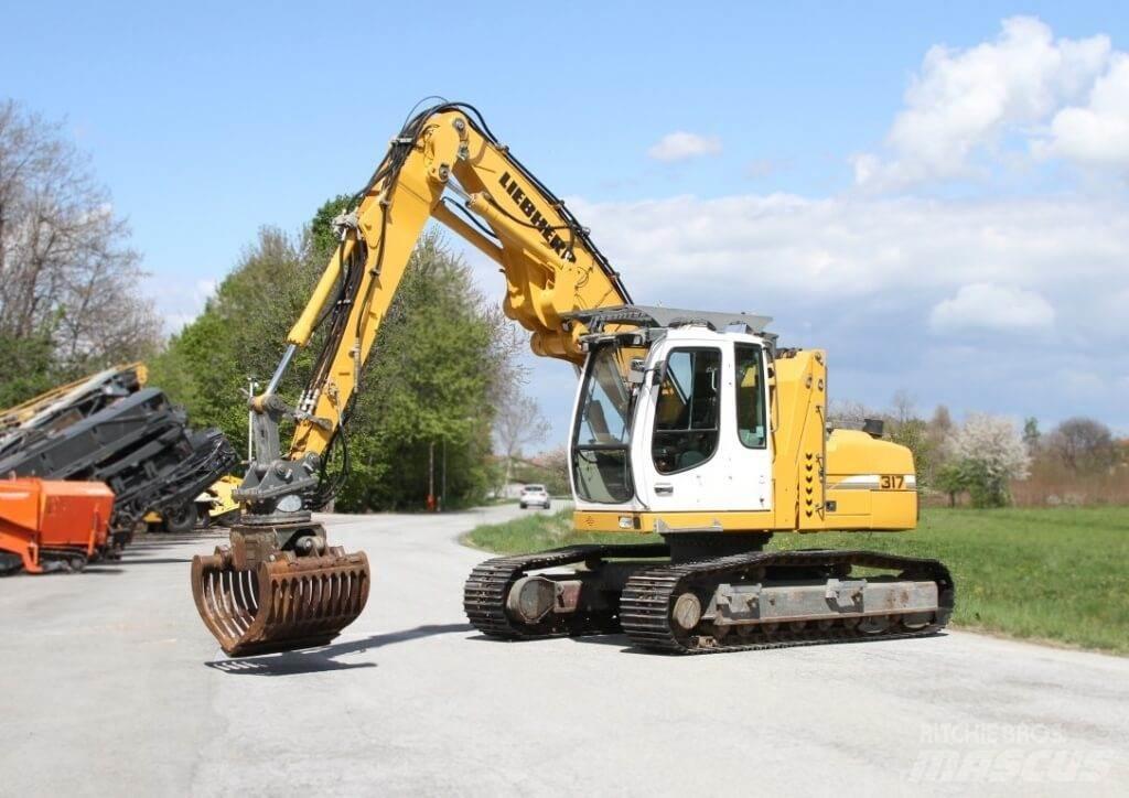 Liebherr R317 Litronic Pyöräkaivukoneet