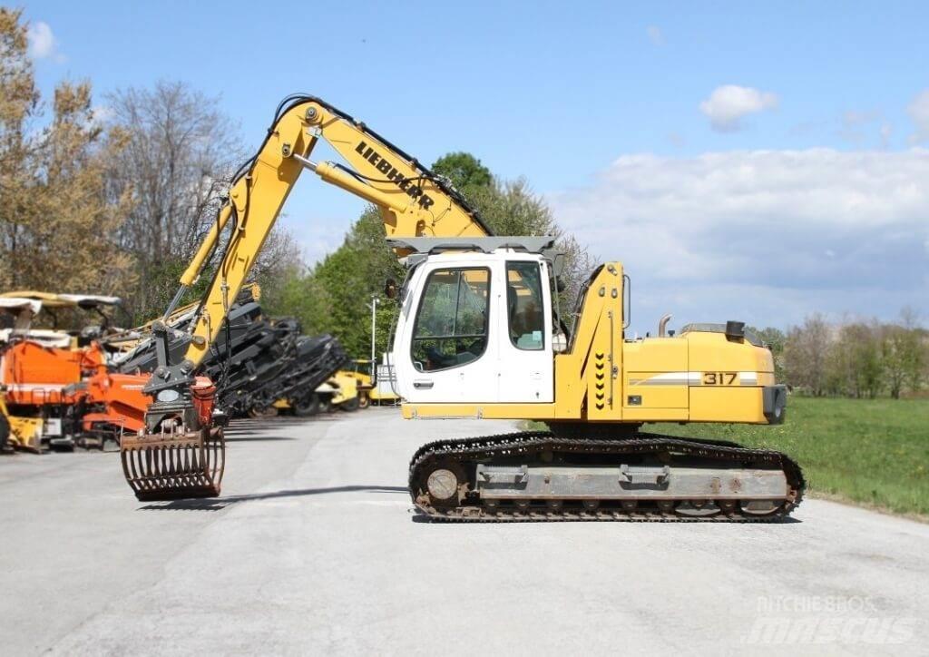 Liebherr R317 Litronic Pyöräkaivukoneet