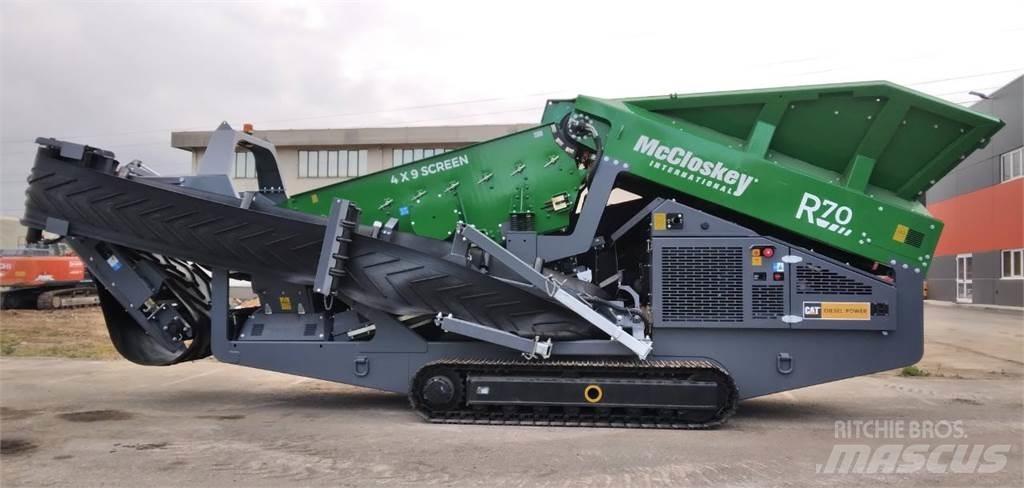 McCloskey R70 Jätteenlajittelukalustot