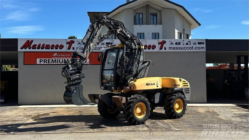 Mecalac 10MSX 4X4 Pyöräkaivukoneet