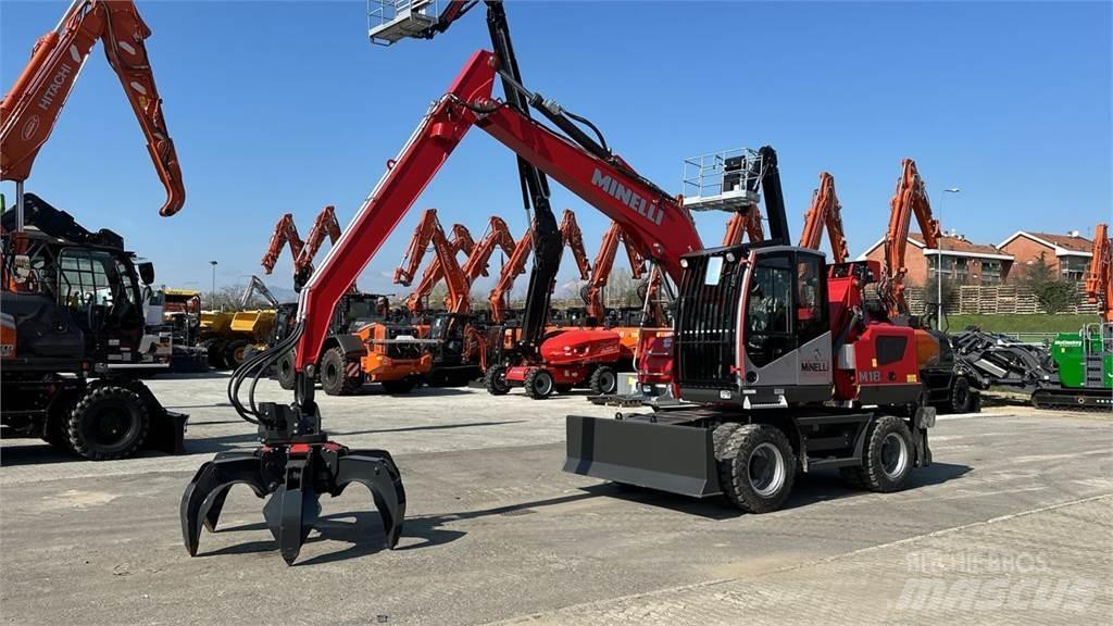 Minelli M18 Pyöräkaivukoneet
