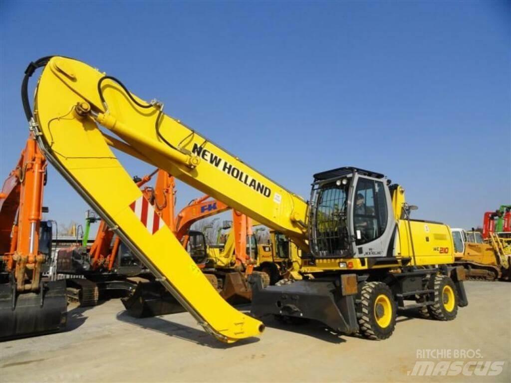 New Holland WE210 Pyöräkaivukoneet