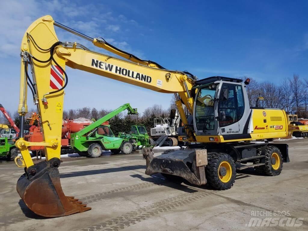 New Holland WE210 Pyöräkaivukoneet