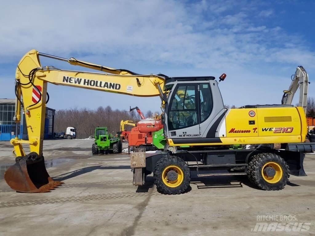 New Holland WE210 Pyöräkaivukoneet