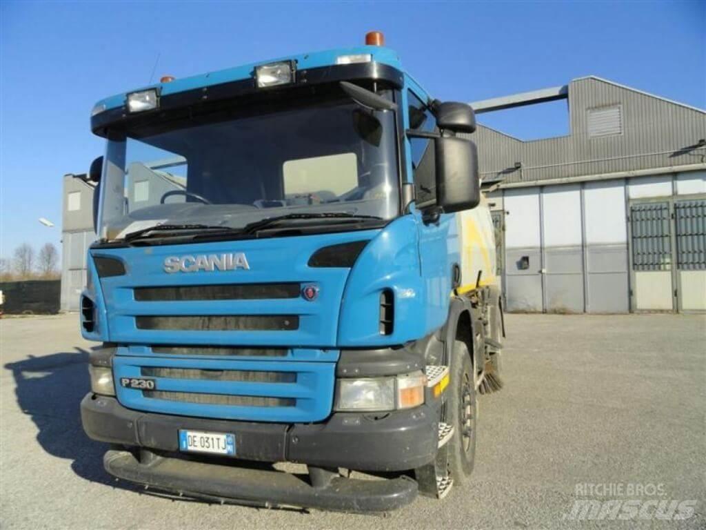 Scania P 230 Bucher Lakaisuautot
