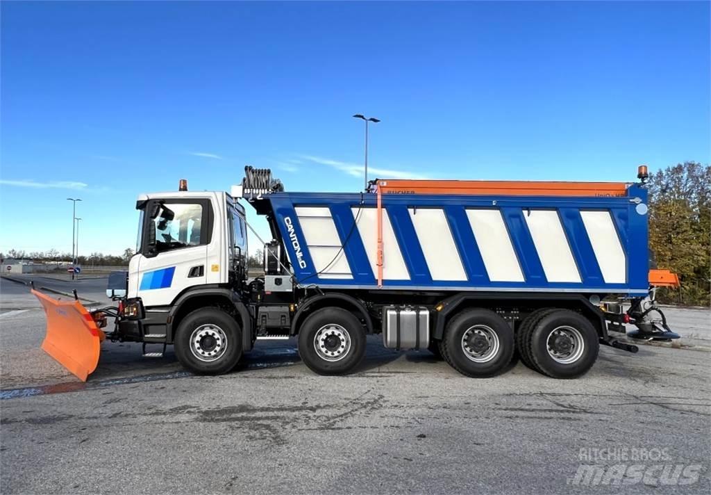 Scania P500 XT 8X4 Lumiaurat