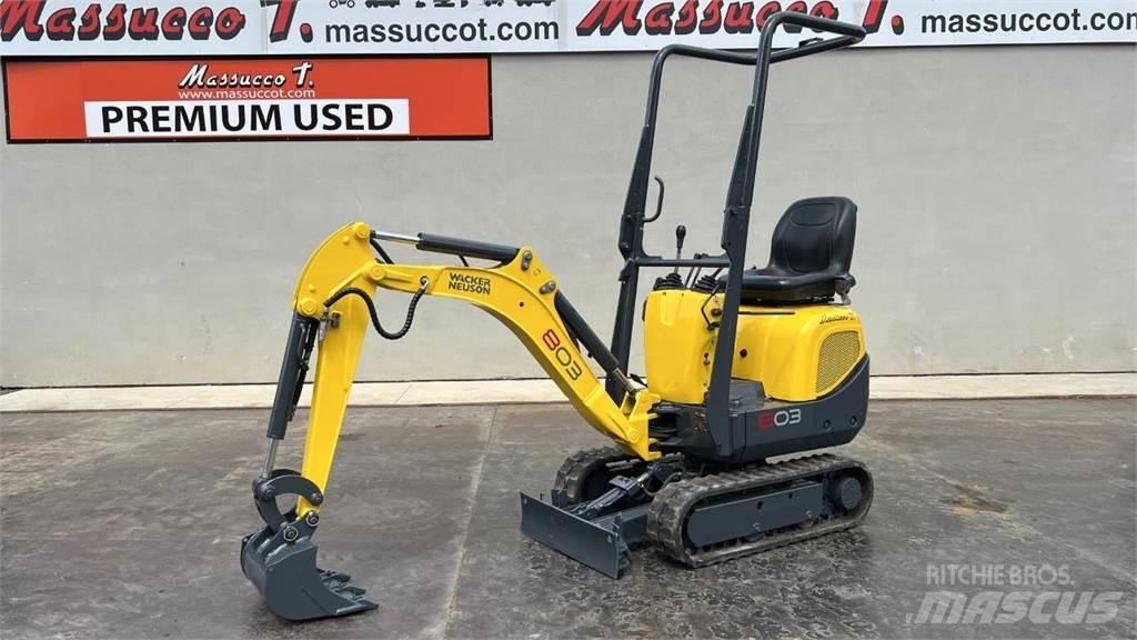 Wacker Neuson 803 Minikaivukoneet < 7t