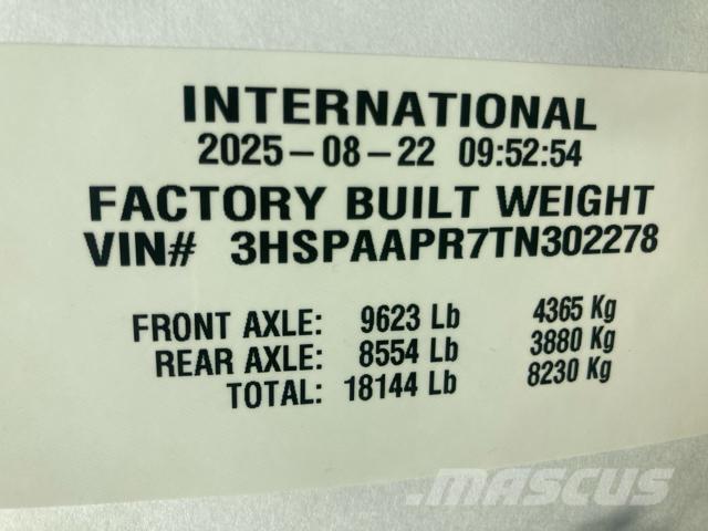 International HX Vetopöytäautot