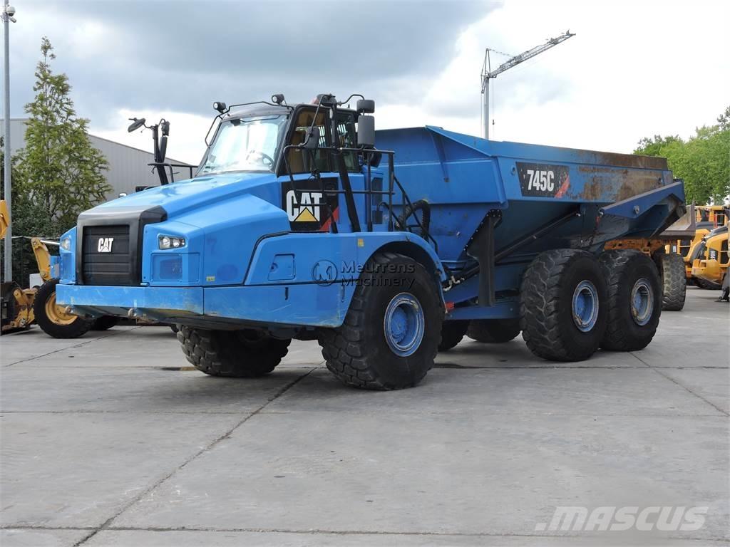 CAT 745C TAILGATE Dumpperit