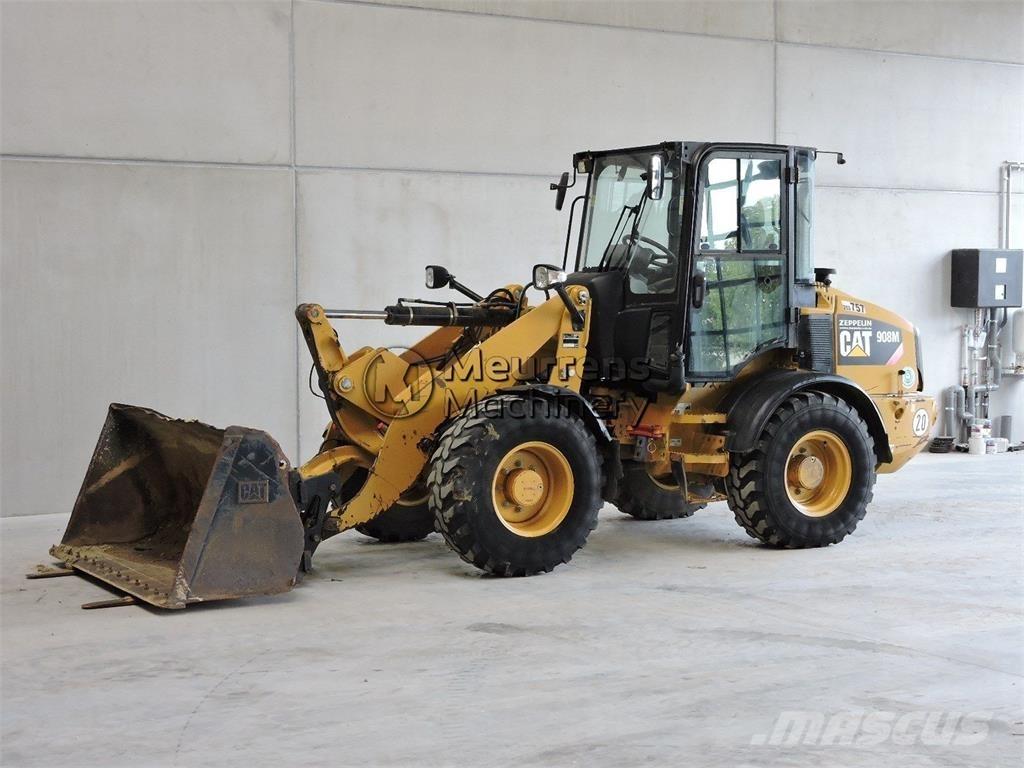 CAT 908M + FORK Pyöräkuormaajat