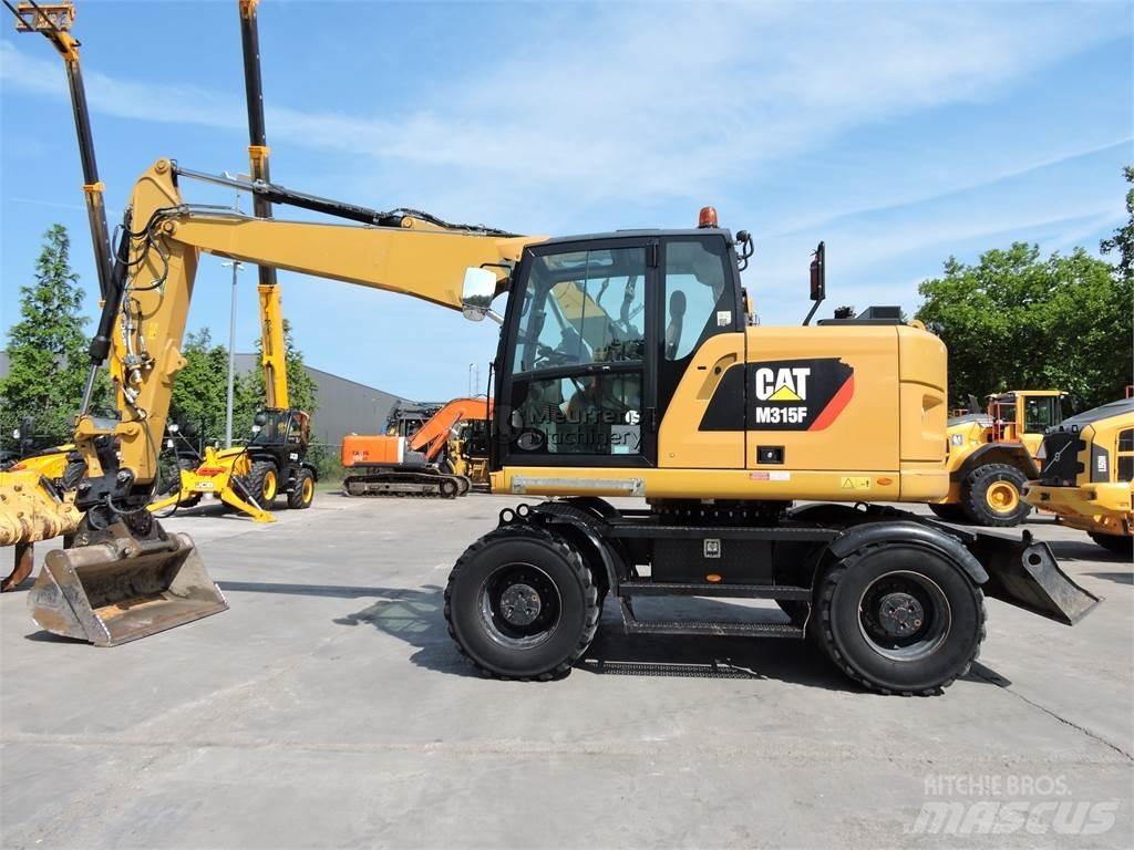 CAT M315 Pyöräkaivukoneet