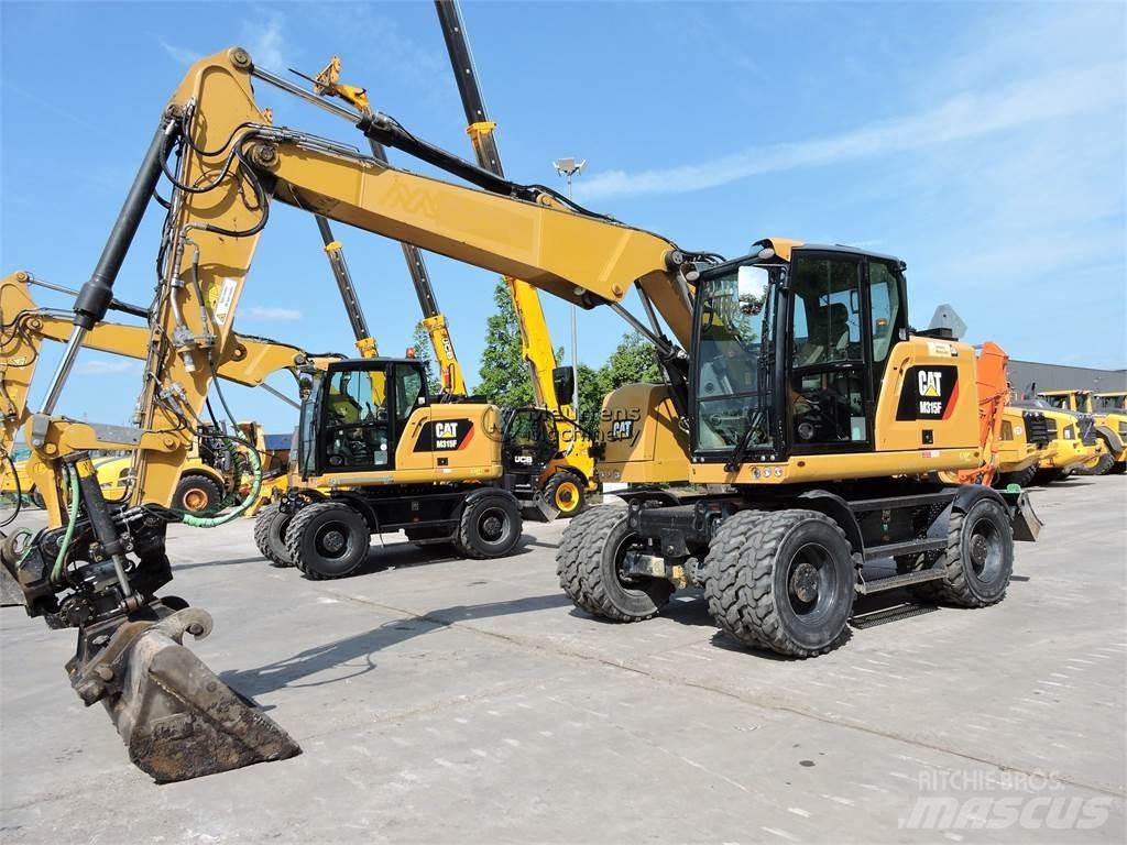 CAT M315 Pyöräkaivukoneet