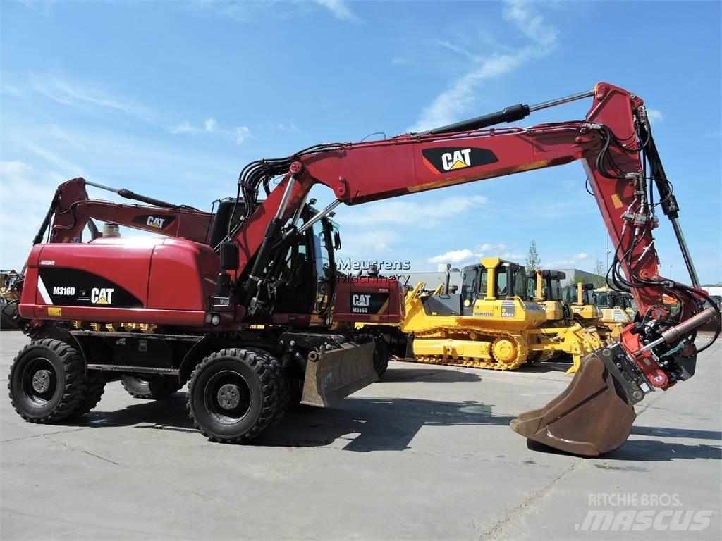 CAT M316D Pyöräkaivukoneet