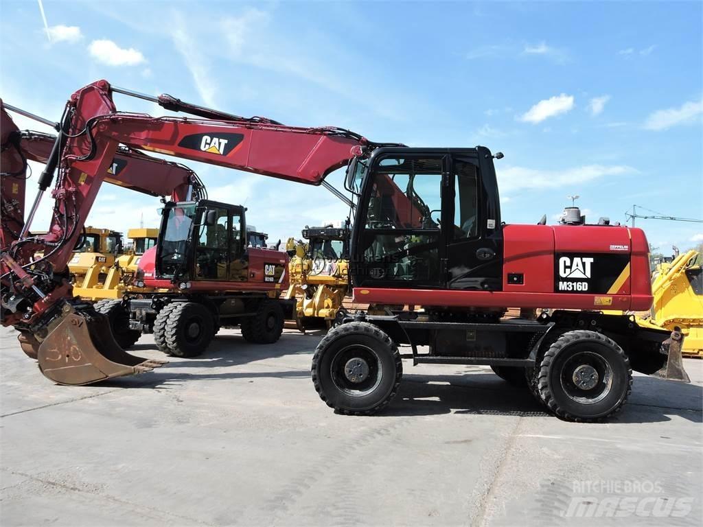 CAT M316D Pyöräkaivukoneet