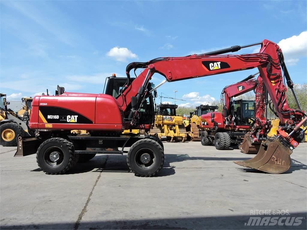 CAT M316D Pyöräkaivukoneet