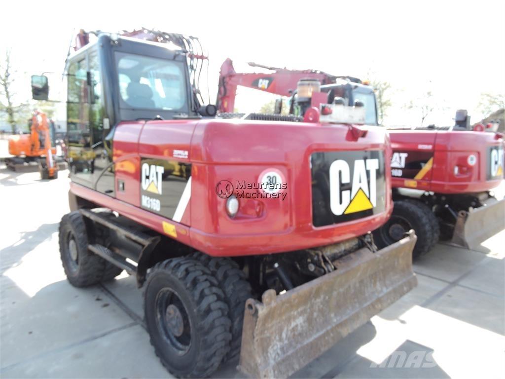 CAT M316D ROTOTILT Pyöräkaivukoneet