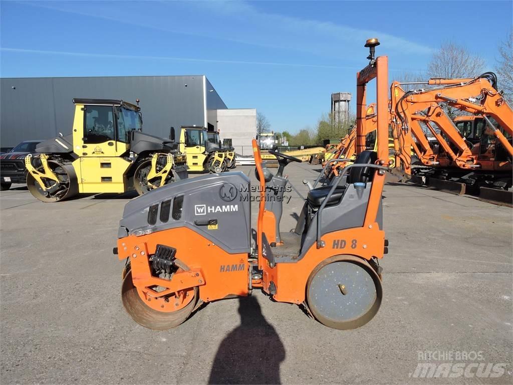 Hamm HD8VV Muut jyrät