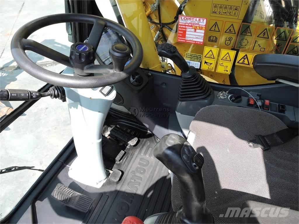 Komatsu PW148 Pyöräkaivukoneet