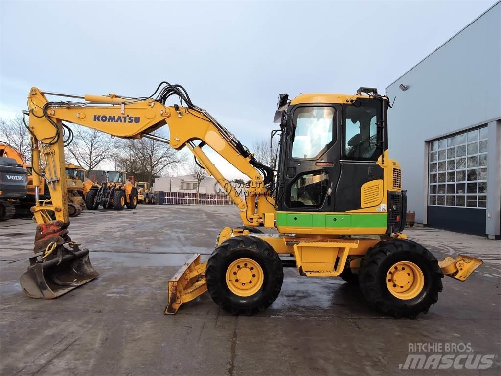 Komatsu PW98 Pyöräkaivukoneet