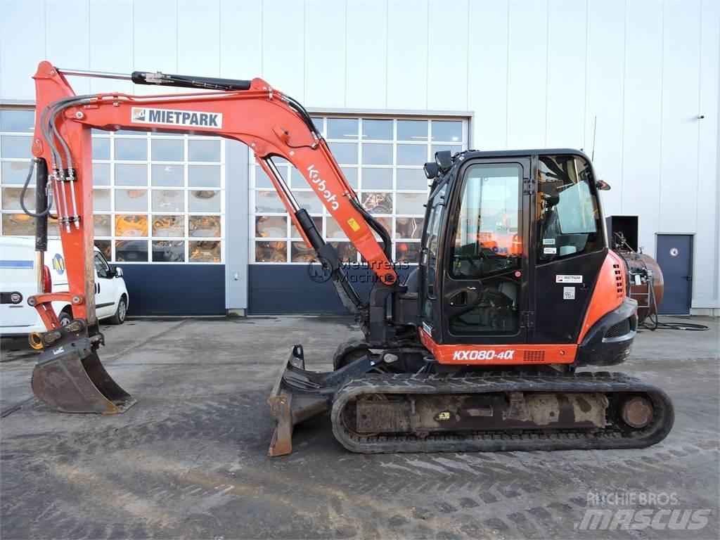 Kubota KX080 Muut koneet