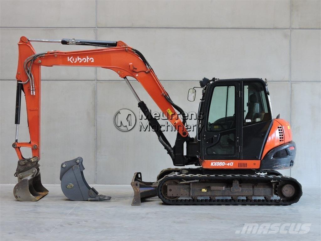 Kubota KX080 Muut koneet