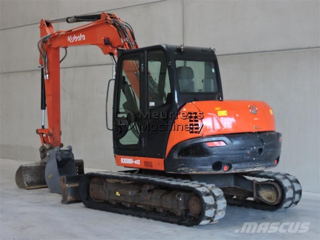 Kubota KX080 Muut koneet
