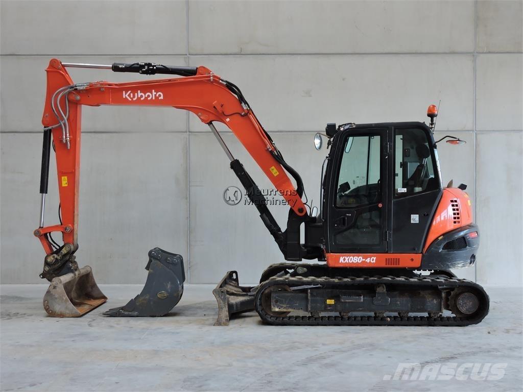 Kubota KX080-4 Muut koneet
