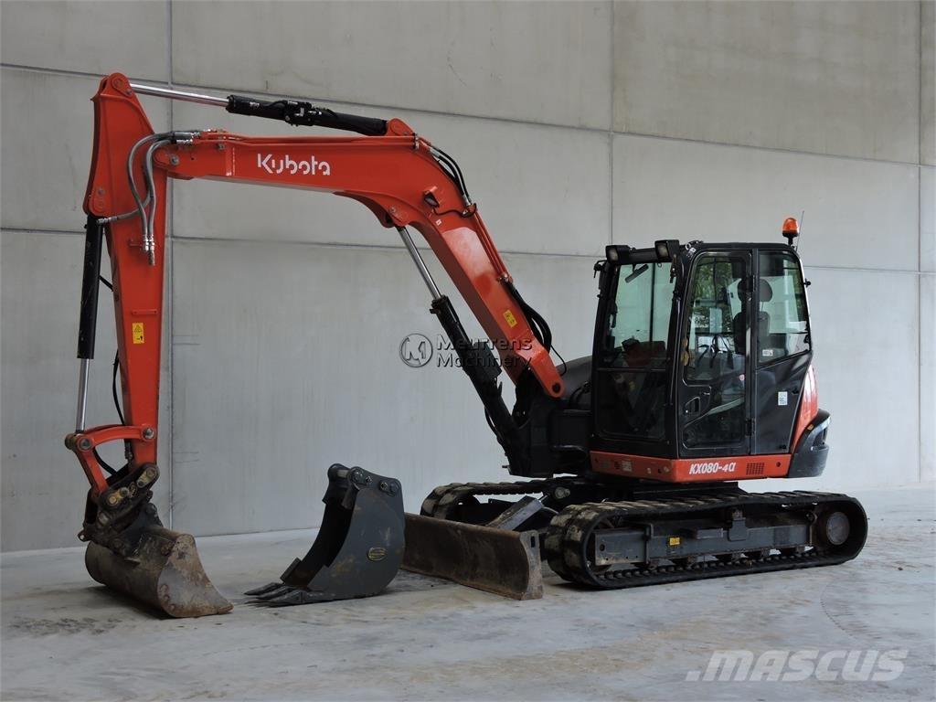 Kubota KX080-4 Muut koneet