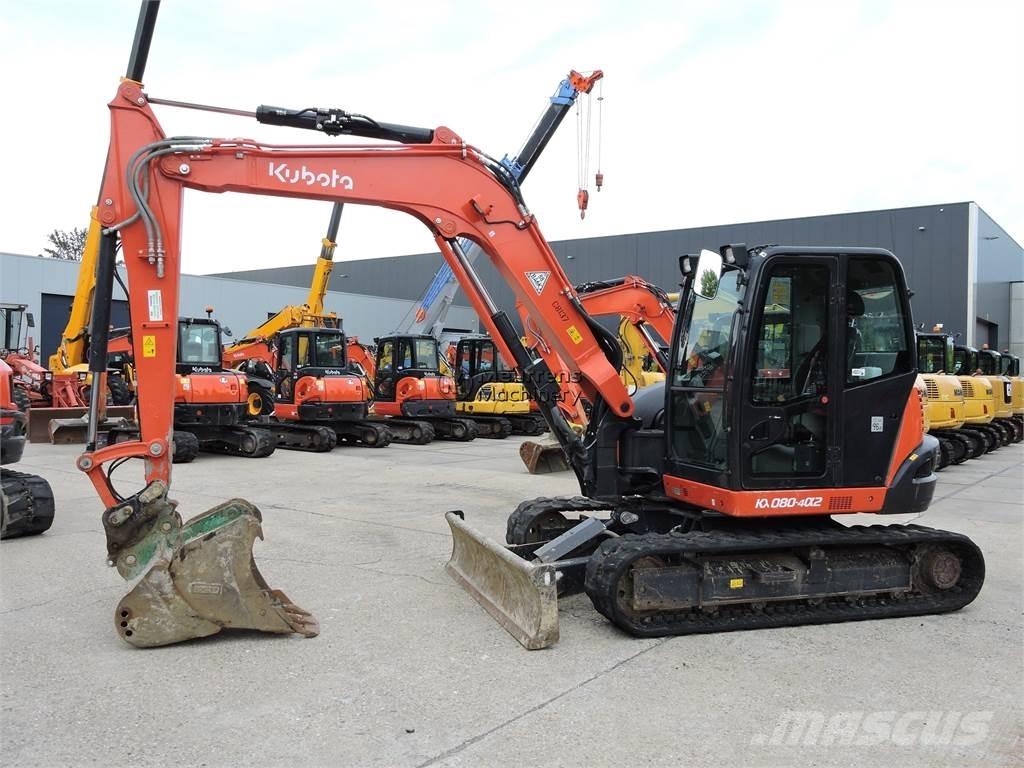 Kubota KX080-4 Muut koneet