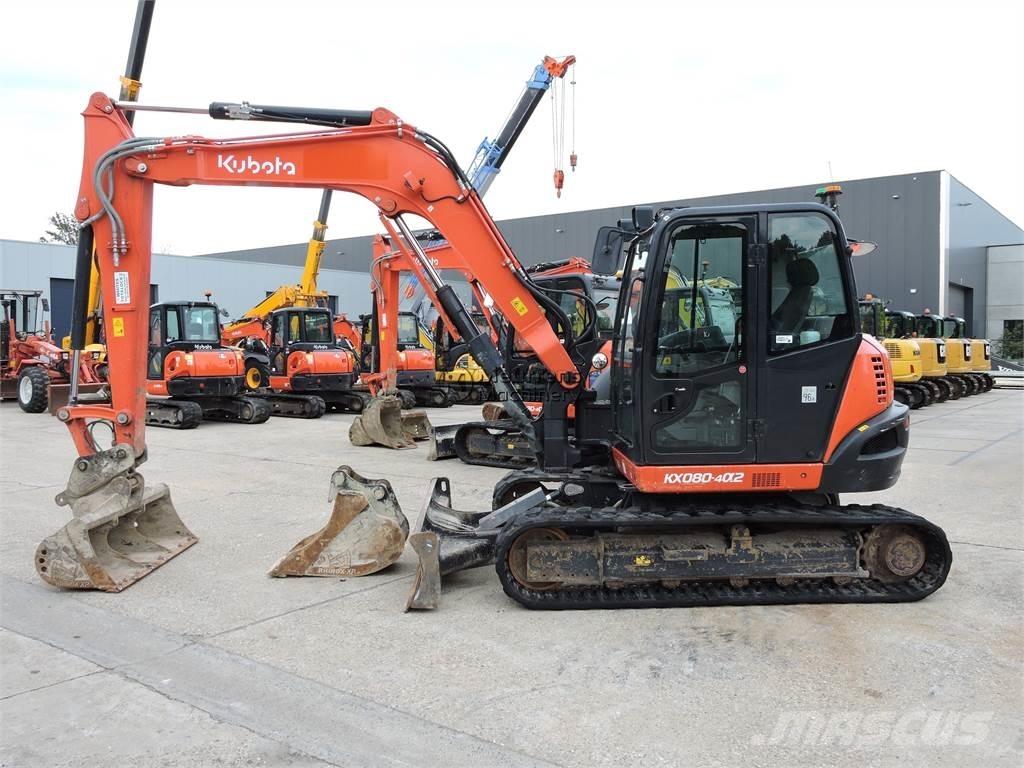 Kubota KX080-4 Muut koneet