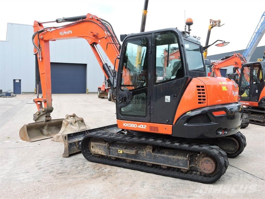 Kubota KX080-4 Muut koneet