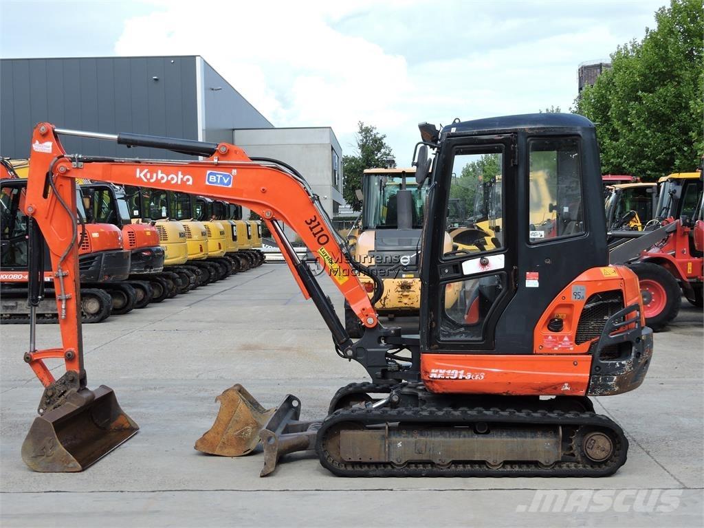 Kubota KX101 Muut koneet