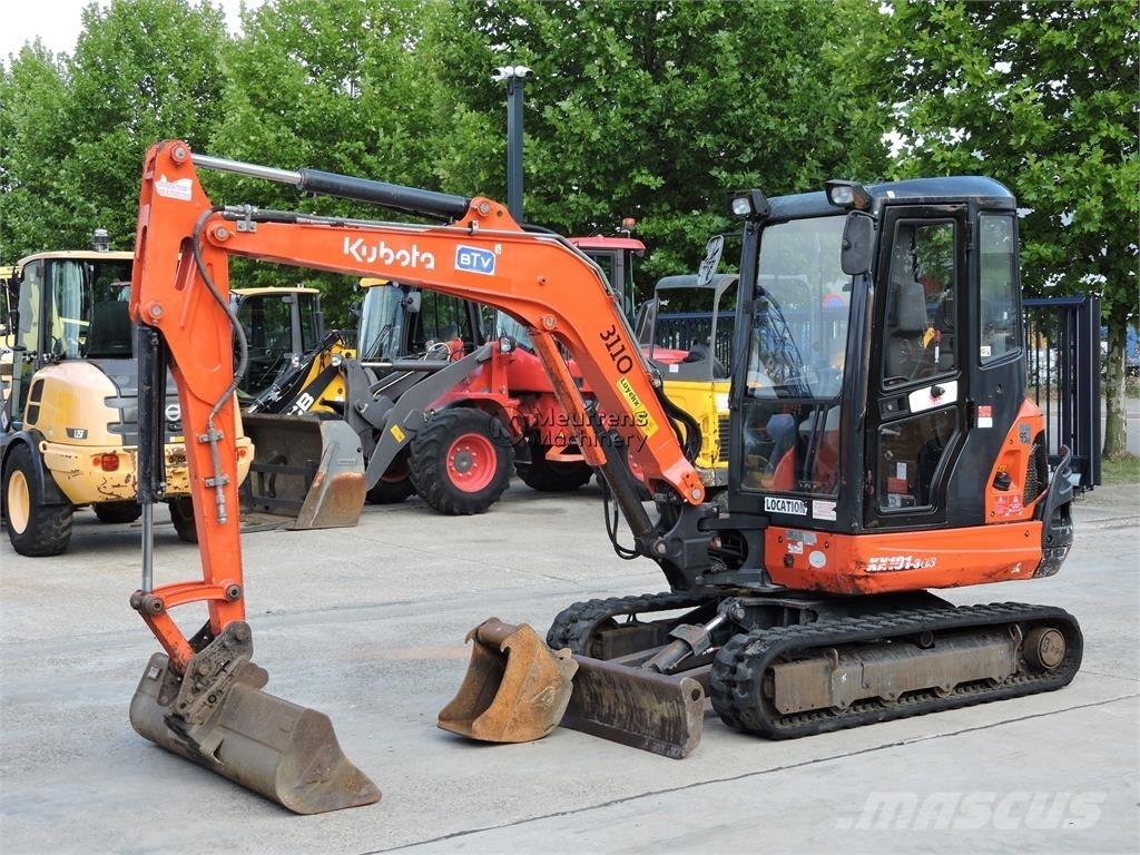Kubota KX101 Muut koneet