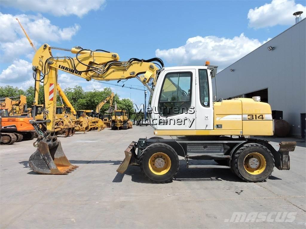 Liebherr A314 Pyöräkaivukoneet
