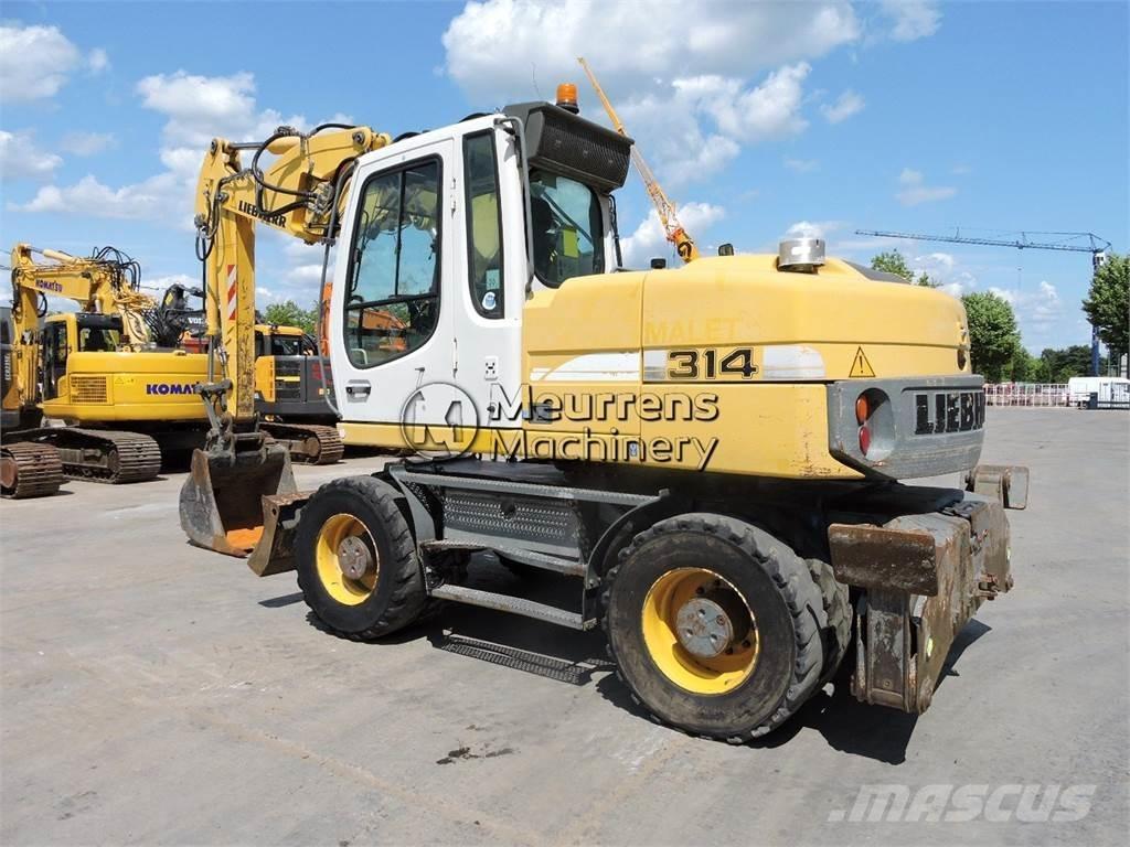 Liebherr A314 Pyöräkaivukoneet
